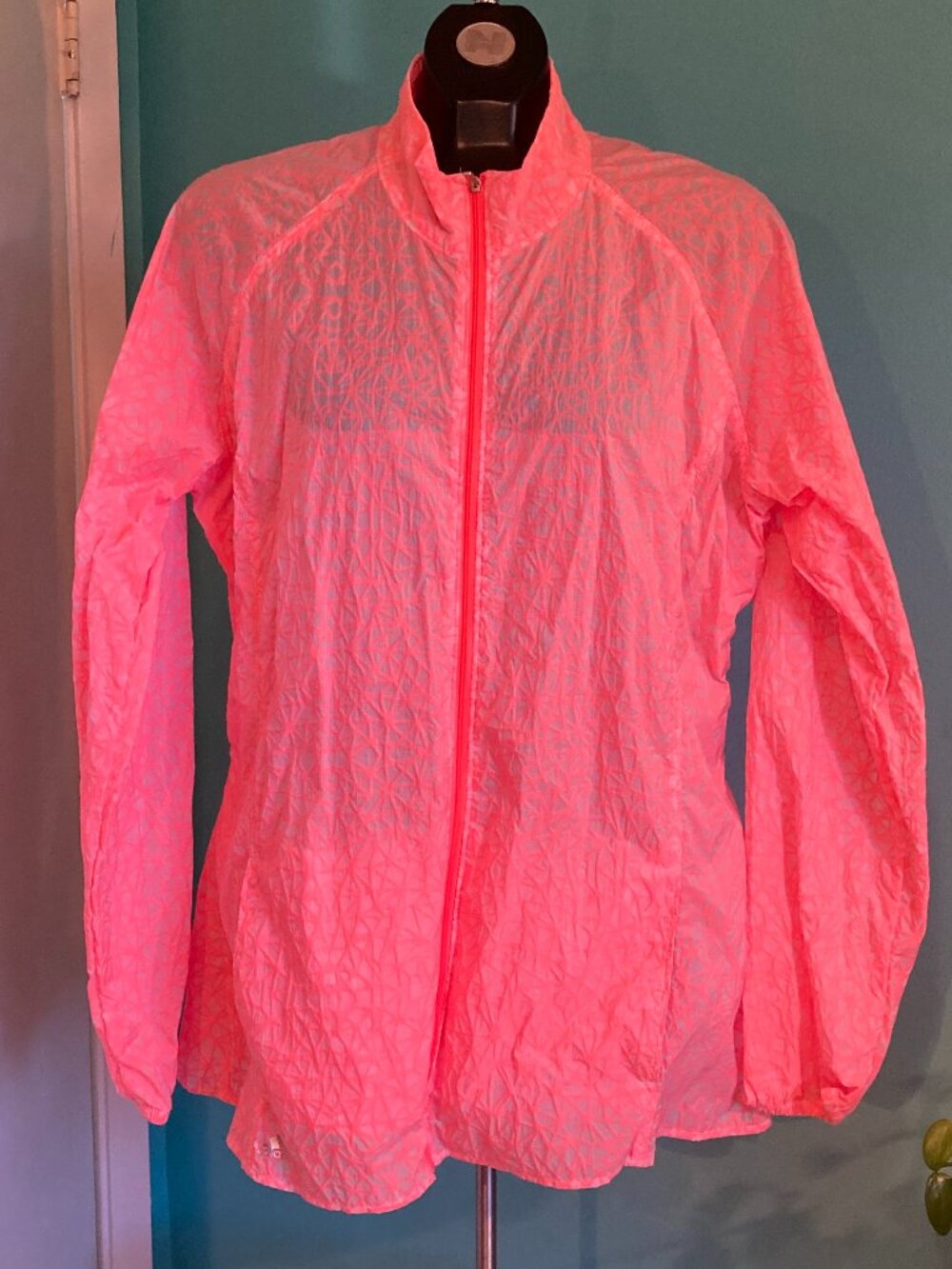 Adidas Golf Neon Pink Windbreaker